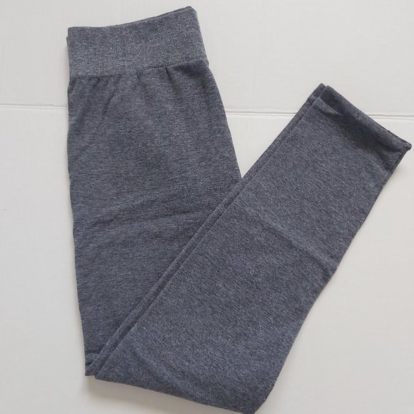 ✴ 2 for $25 ✴ Stretchable leggings anonymous, size small 4/6 gray & pink - Picture 3 of 4